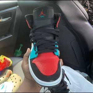 jordan 1 mid multicolor